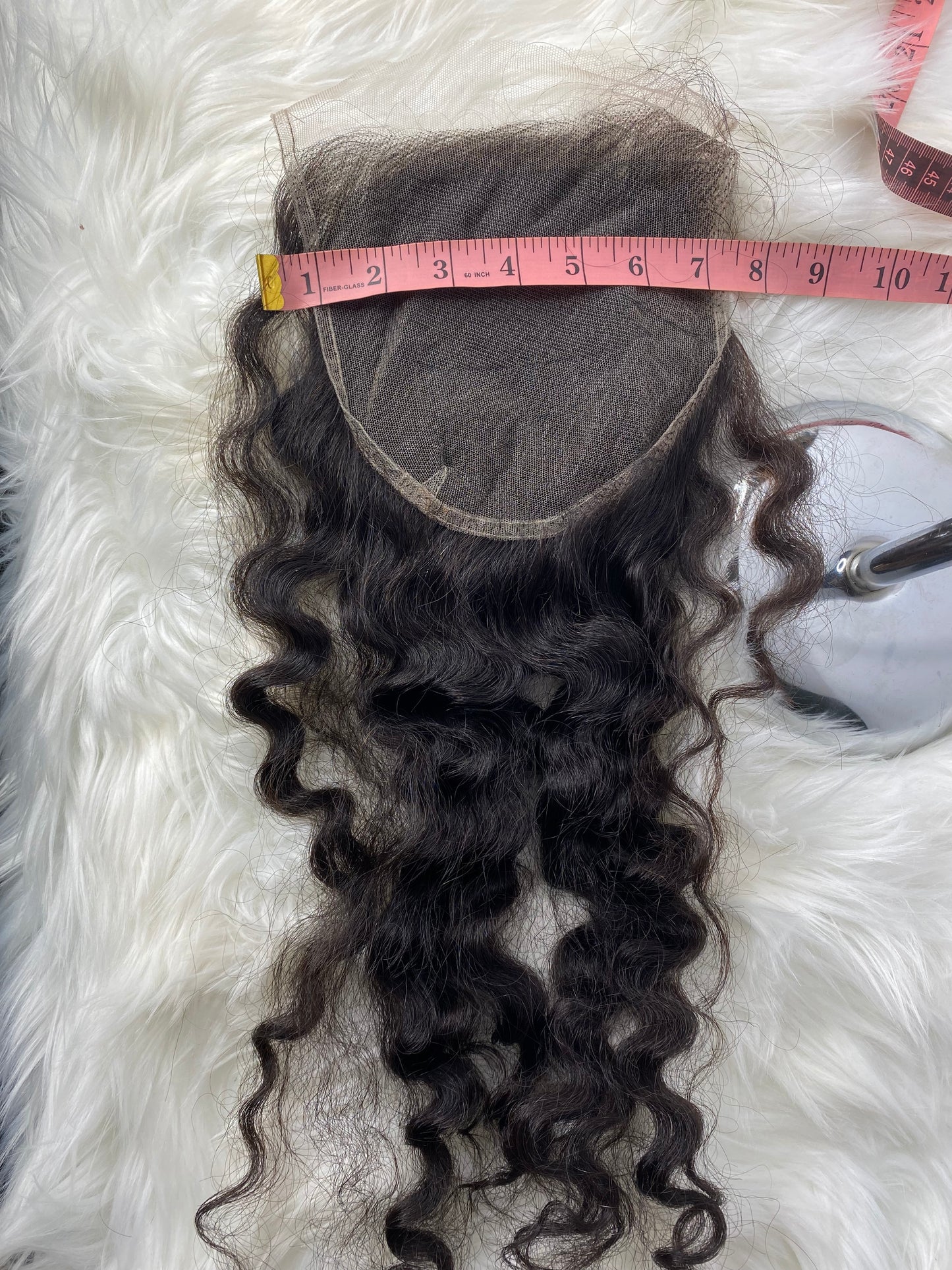 Raw Burmese Curly Lace Closure