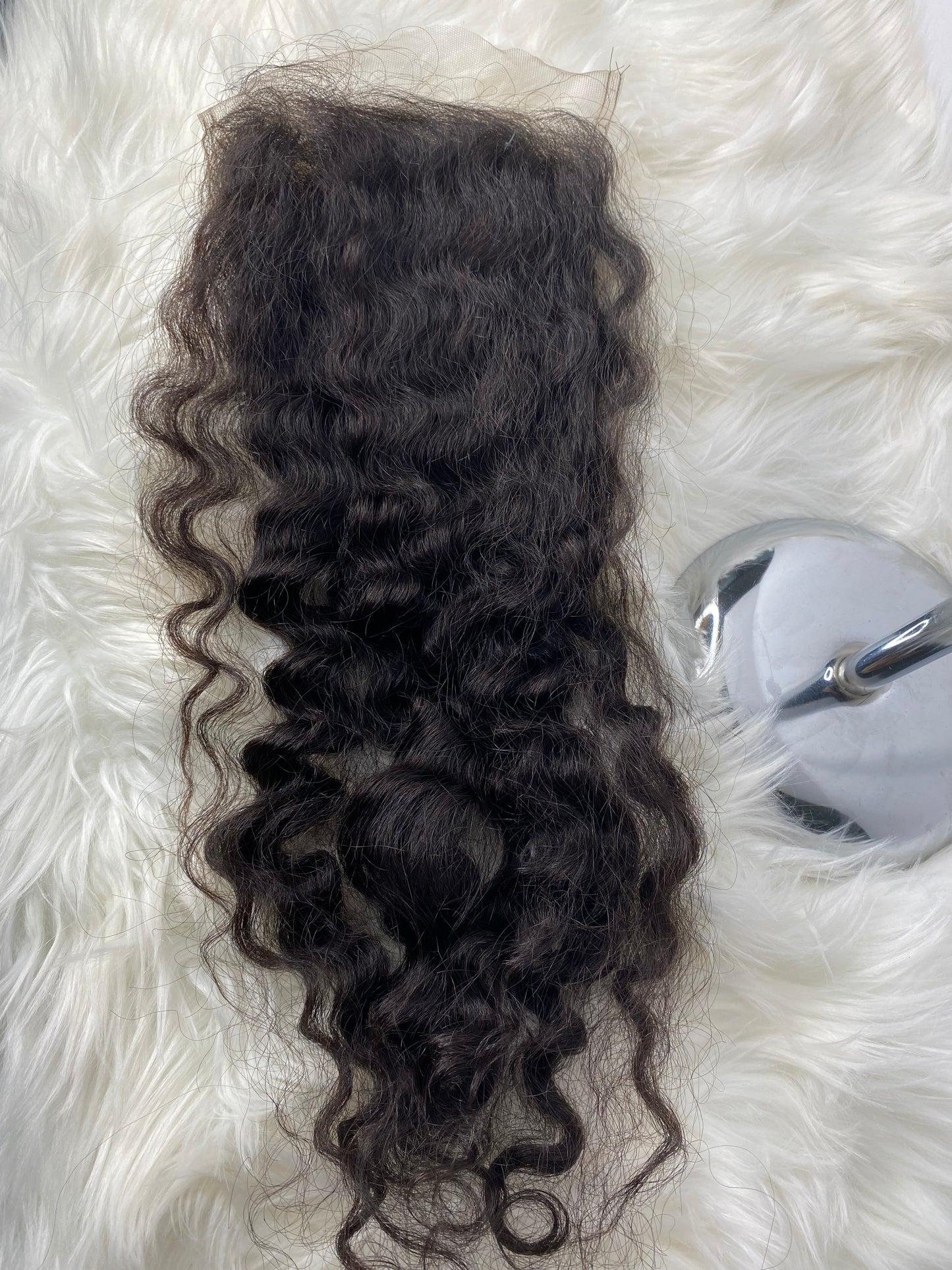Raw Burmese Curly Lace Closure