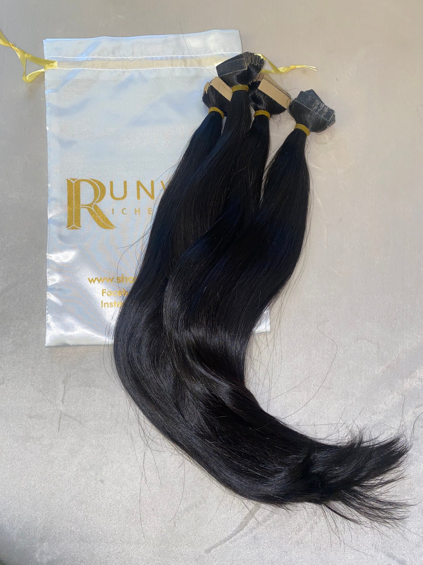 Raw Cambodian Straight Tape-Ins