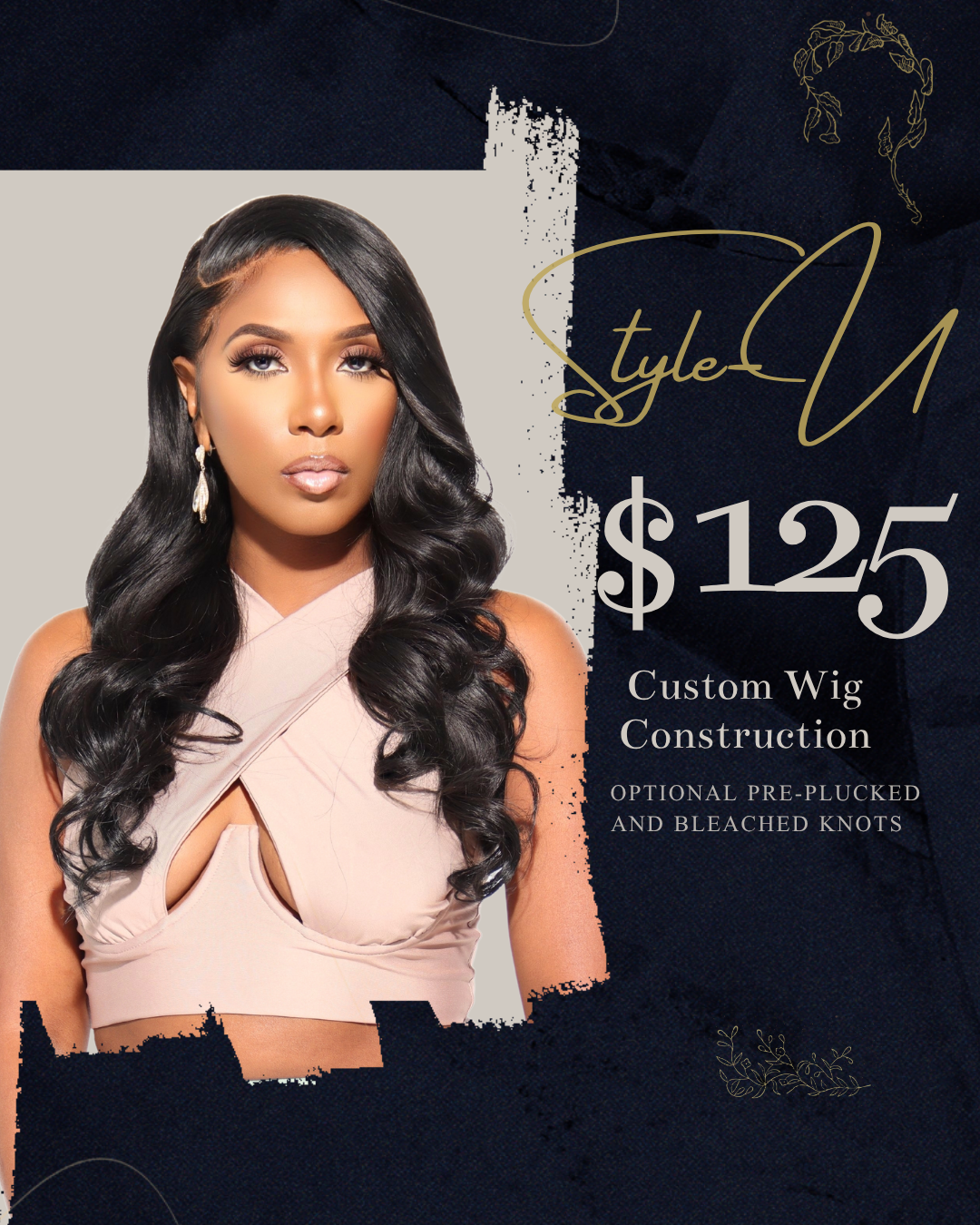 Custom Wig Creation Add-On Service