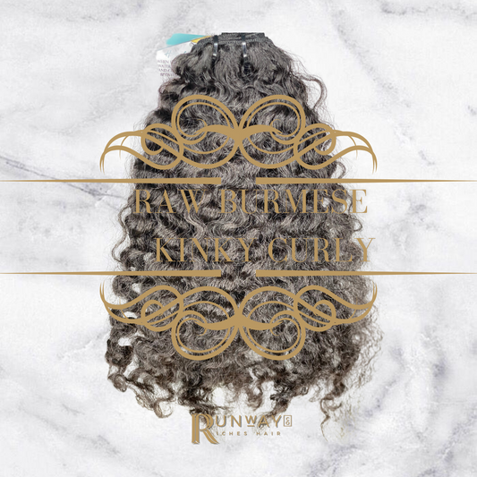 Raw Burmese Kinky Curly