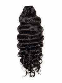 Cheveux ondulés et bouclés de Birmanie bruts