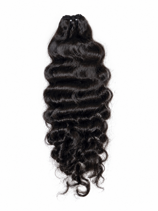 Raw Burmese Wavy Curly