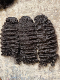 Offres groupées de cheveux bouclés birmans bruts
