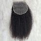 Fermeture en dentelle crépue et bouclée birmane brute