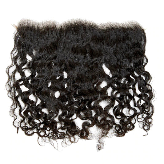 Raw Burmese Wavy Curly Lace Frontal