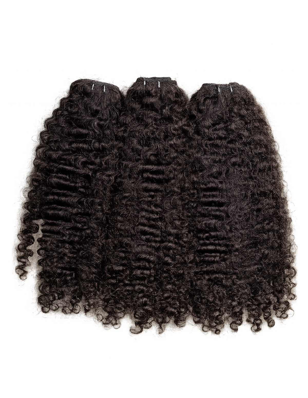 Offres groupées de cheveux crépus bouclés birmans bruts
