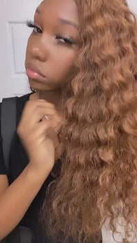 Cheveux ondulés et bouclés de Birmanie bruts