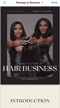 “Runway to Success” Guide to Selling Hair