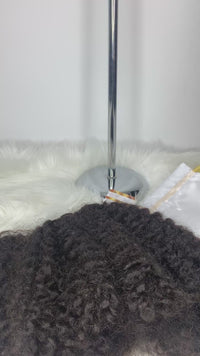 Offres groupées de cheveux crépus bouclés birmans bruts