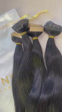Raw Cambodian Straight Tape-Ins